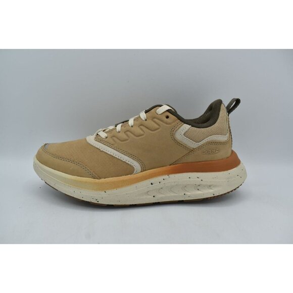 Keen Womens Size 8.5 WK400 Leather Safari Birch Walking Shoes Sneakers - Picture 5 of 11